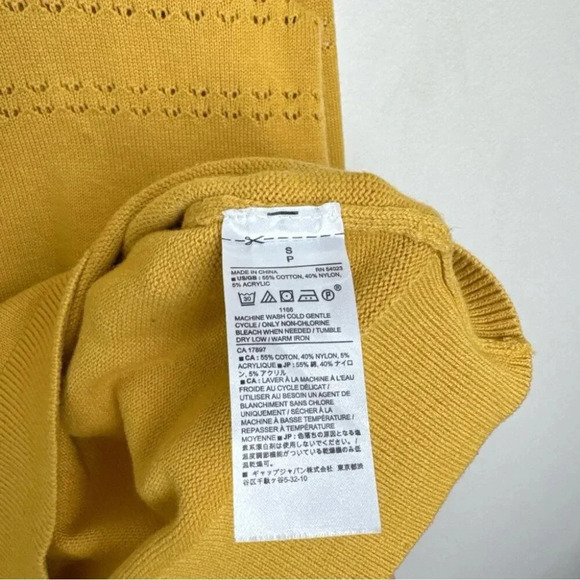 Banana Republic Womens Small  Pointelle Micro-Knit Turtleneck Sweater - Picture 13 of 16